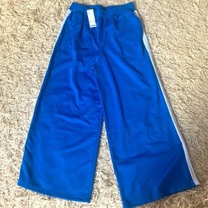 Urban outfitters wide leg deep blue color pants